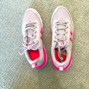Brand New Pink Under Armour Tennis Shoes